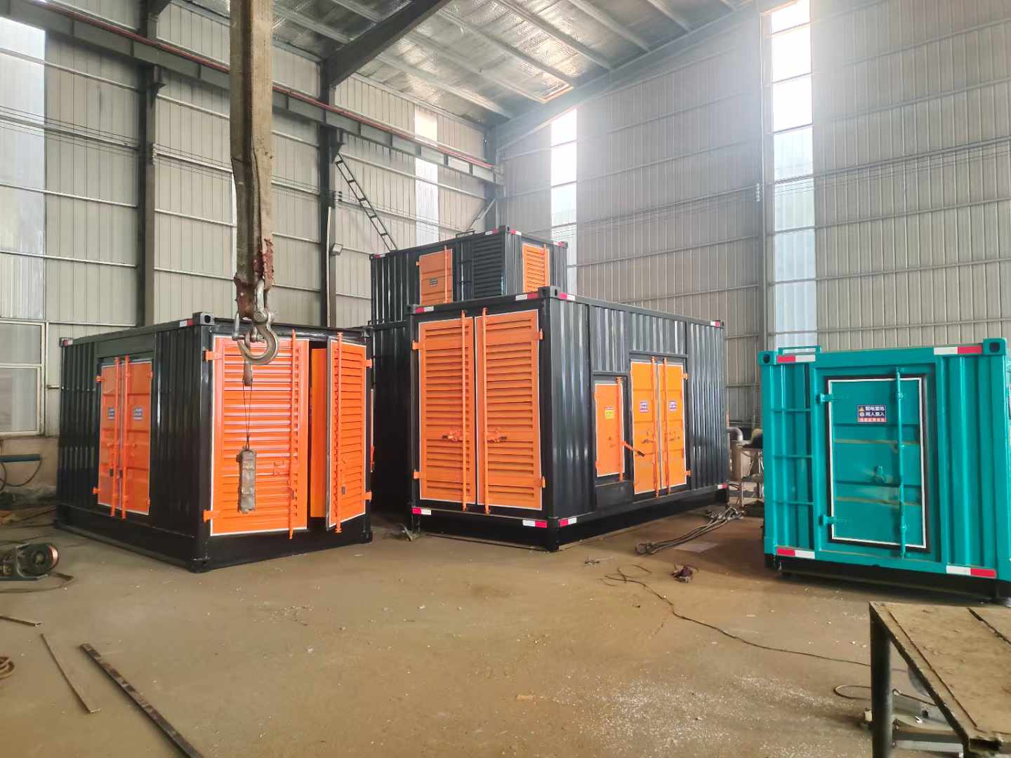 芦山500kw柴油发电机组可以带动多少功率设备？
